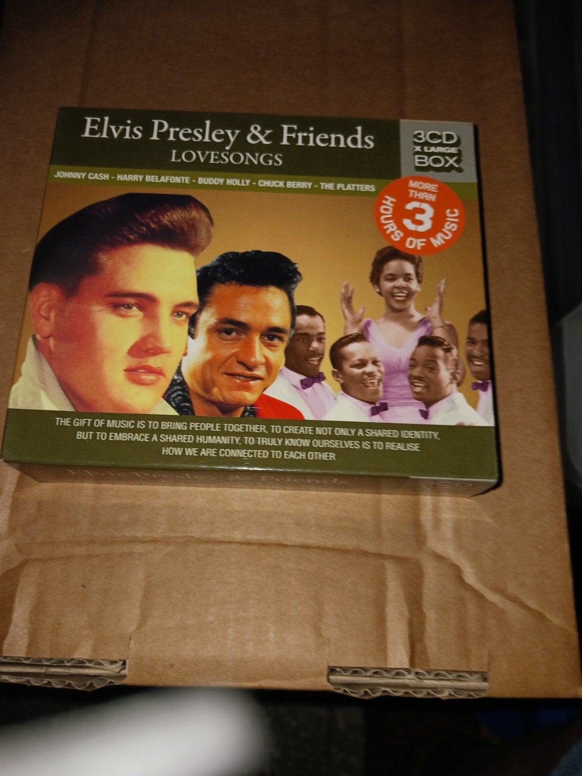 Elvis Presley & Friends - Lovesongs 3CD Box, Gebruikt, Boxset, Pop, Ophalen of Verzenden