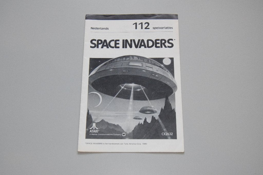Atari 2600 : Space Invaders (alleen Nederlandse Handleiding), Gebruikt, Shooter, 1 speler, Ophalen of Verzenden