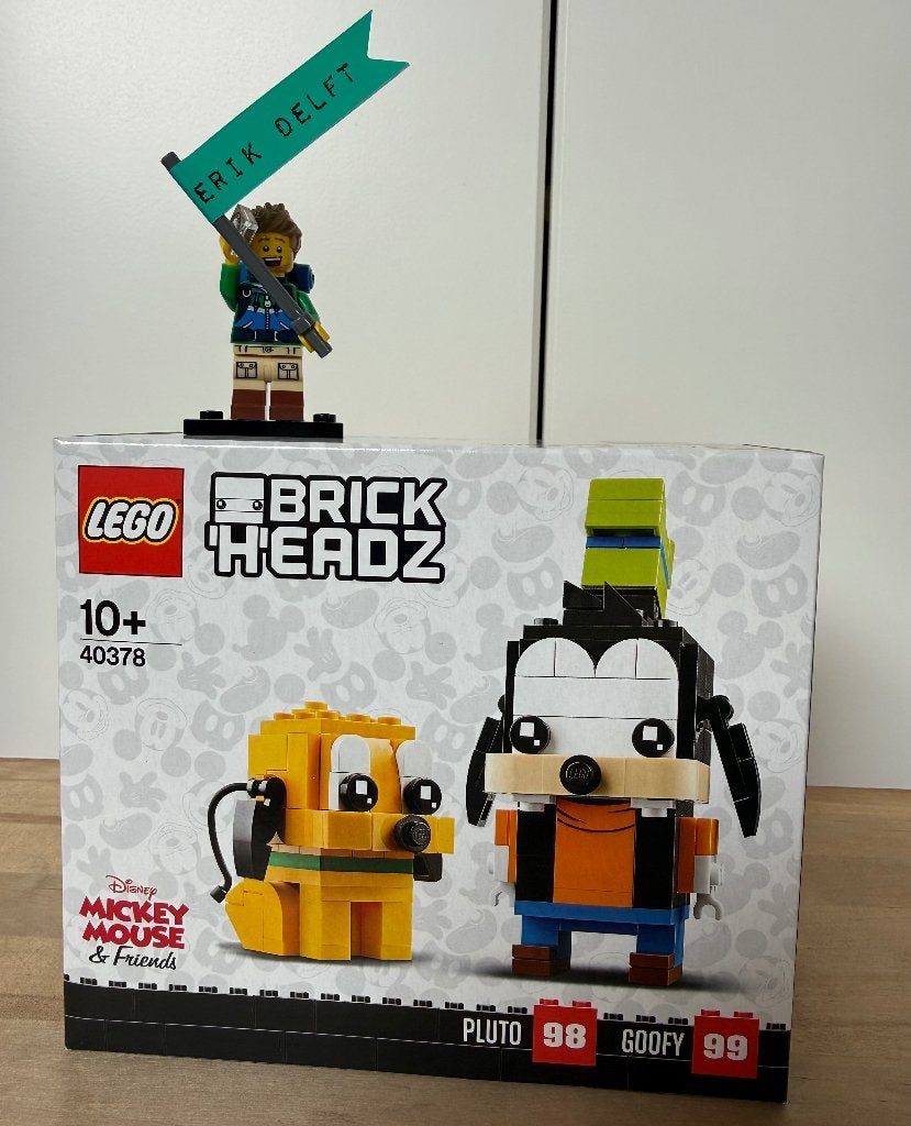 LEGO 40378 | DISNEY Goofy & Pluto | Brickheadz NEW, Ophalen, BrickHeadz, Lego, Nieuw