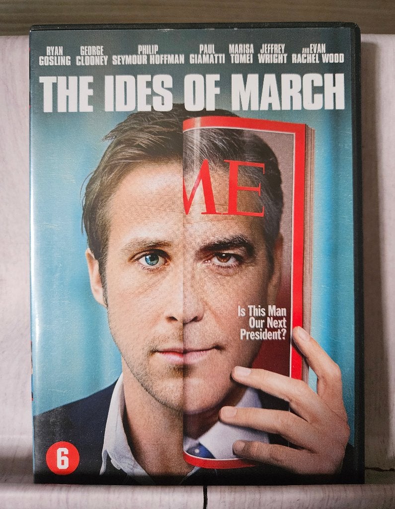 The Ides of March (2011) George Clooney / Ryan Gosling – Dvd, Vanaf 6 jaar, Ophalen of Verzenden, Zo goed als nieuw, Drama