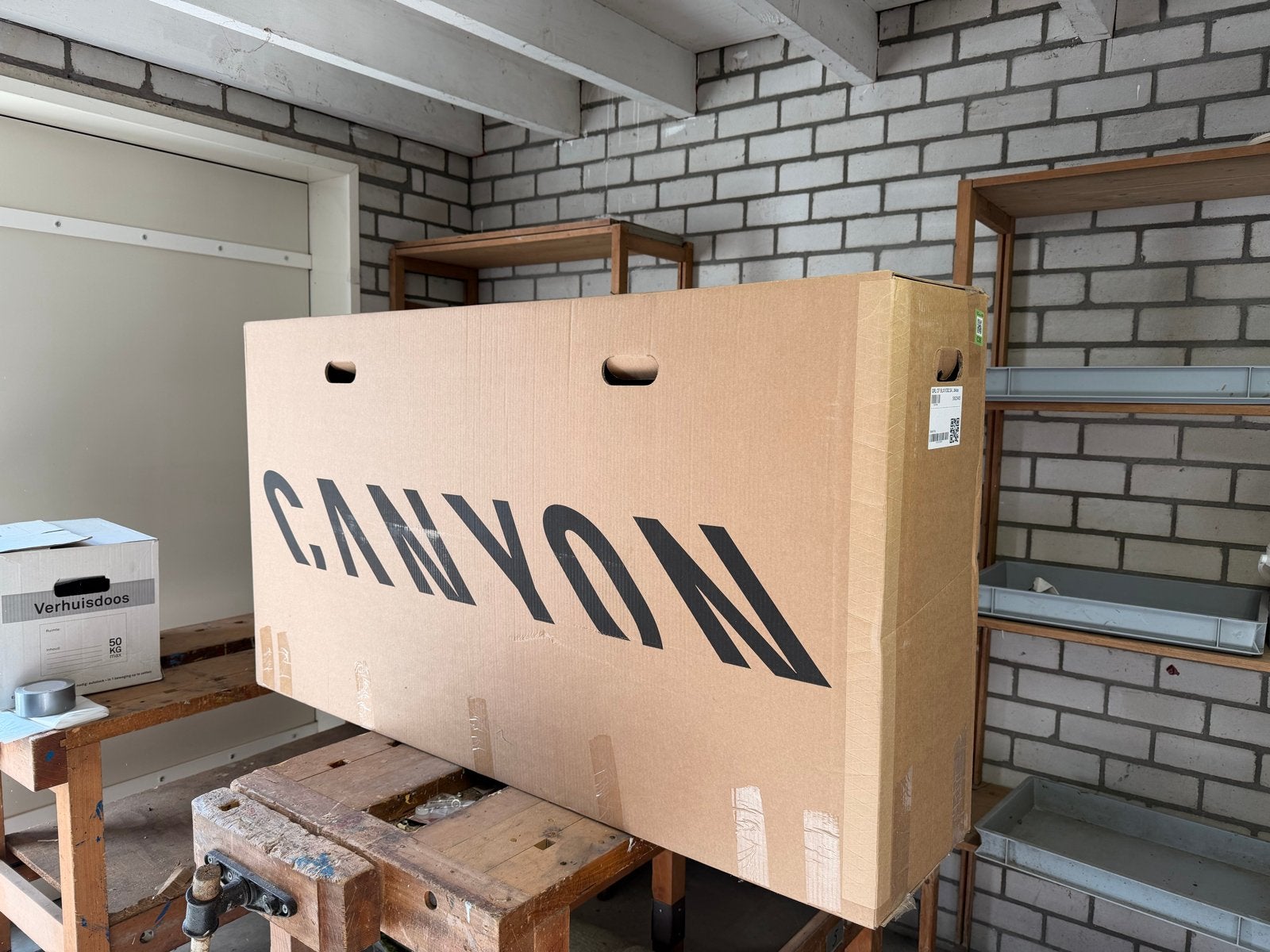 Canyon fiets verzenddoos - Ideaal voor transport, Ophalen, Zo goed als nieuw