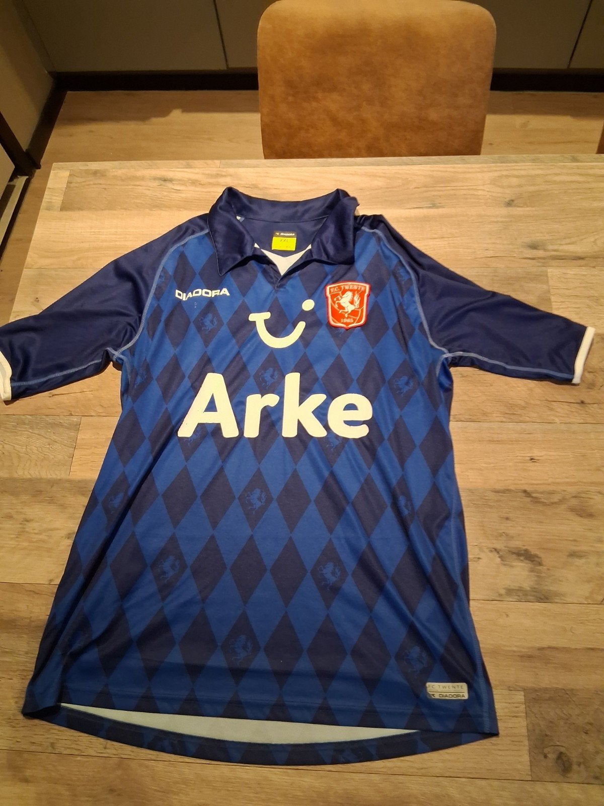 FC Twente shirt 2010/2011 - Maat xxl, Maat 52/54 (L), Blauw, Ophalen of Verzenden, Voetbal