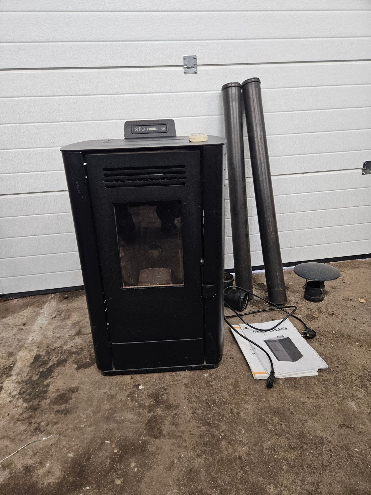 Pelletkachel Julia 7.49kW, Gebruikt, Overige brandstoffen, Ophalen of Verzenden, Pelletkachel