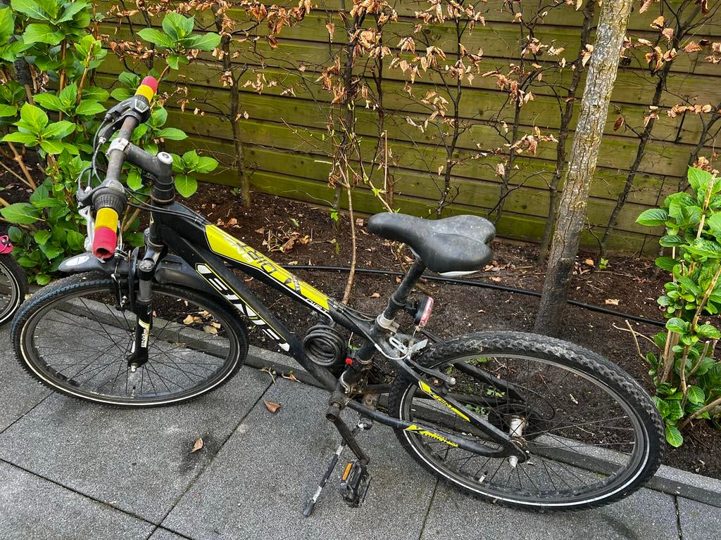 Stoere jongensfiets 24 inch - Gebruikt, Ophalen, Gebruikt, 24 inch, Handrem