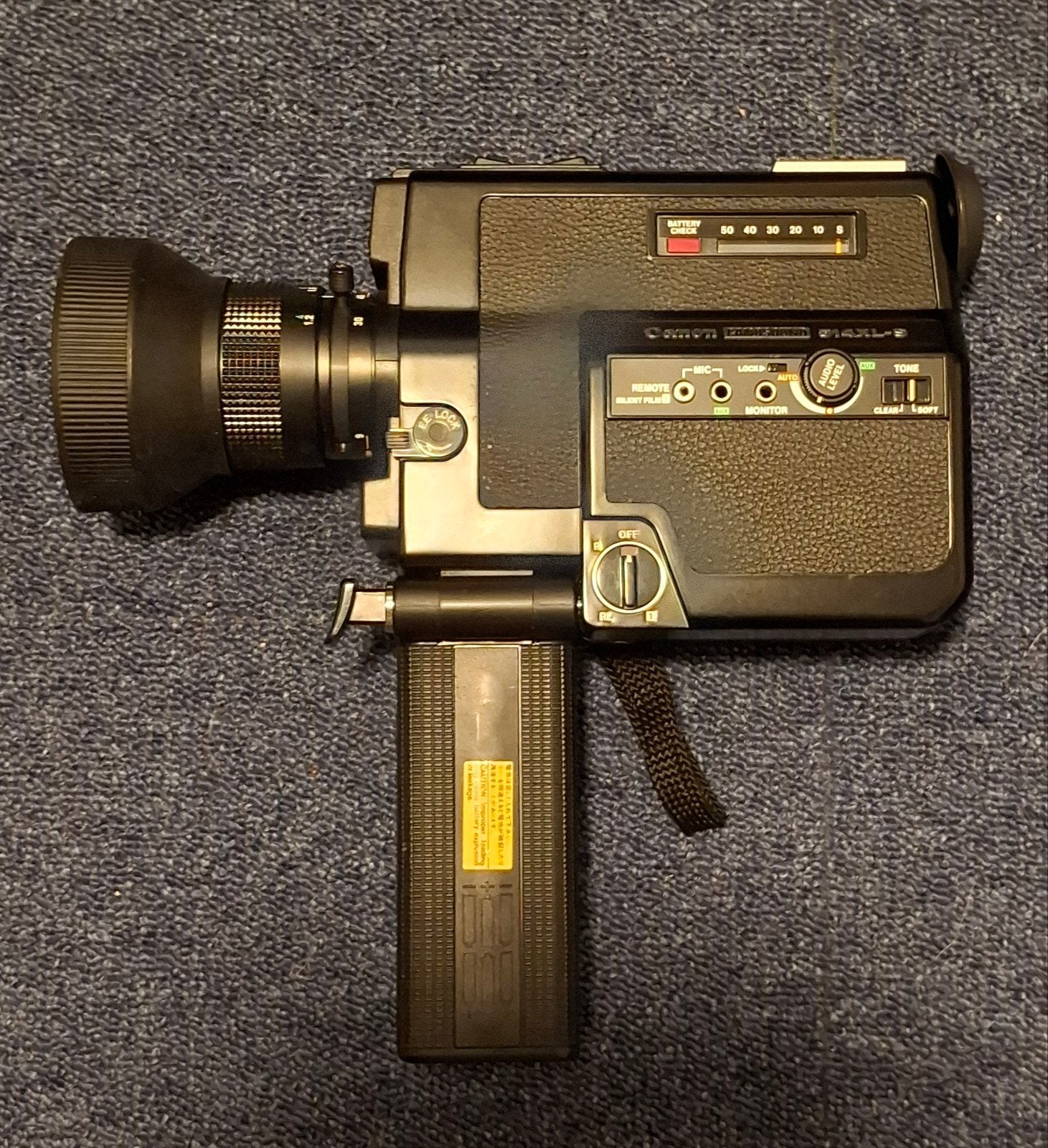 Canon Canosound 514XL-S Super 8 camera met microfoon, Ophalen of Verzenden, 8mm, Camera
