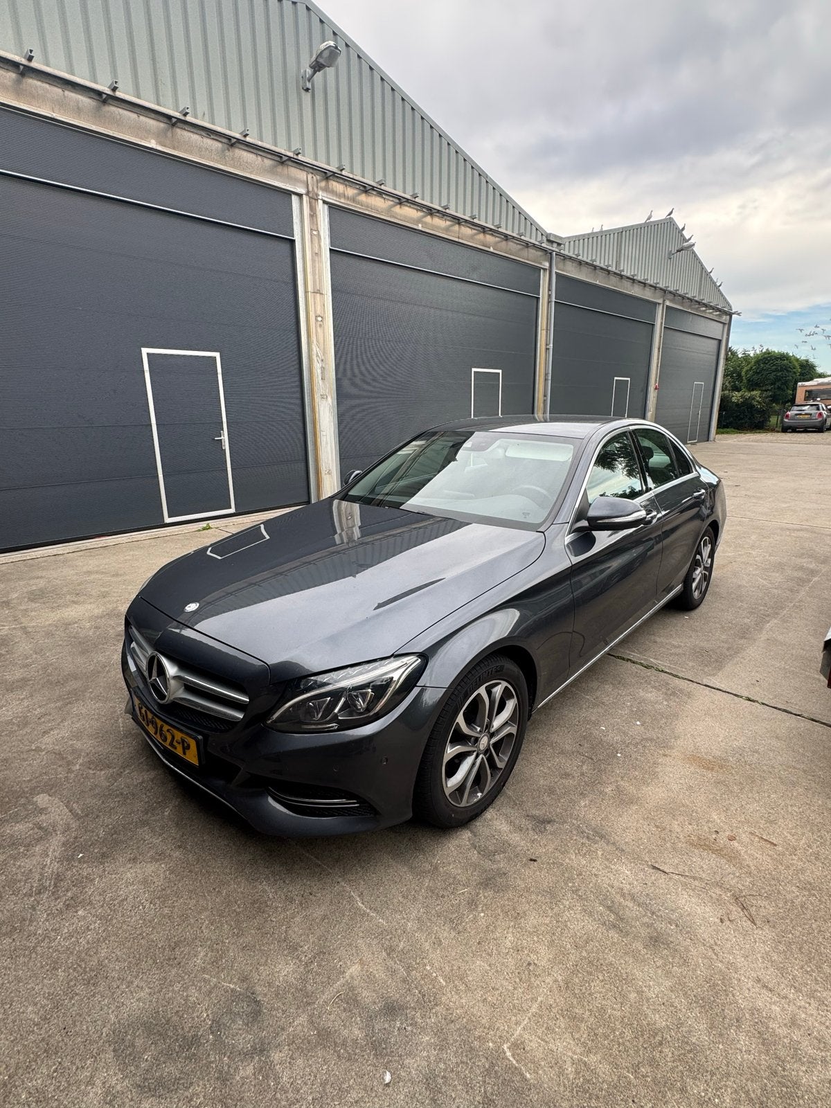 Mercedes-Benz C-Klasse C180 CDI 1.6 85KW 2015 Grijs, Auto's, 1385 kg, Achterwielaandrijving, 4 cilinders, Origineel Nederlands