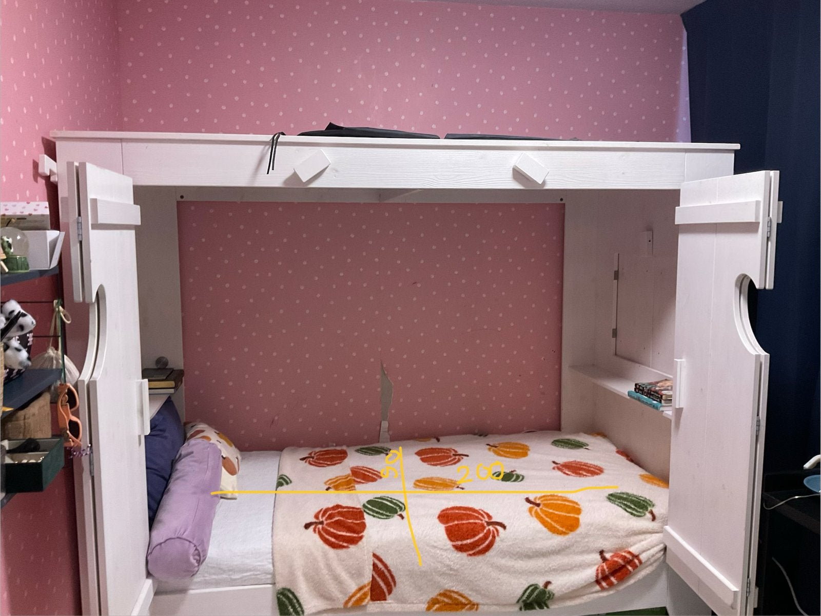 Bedstee van merk Lief! (zonder matras), Ophalen, Lattenbodem, 180 cm of meer, 100 cm of meer