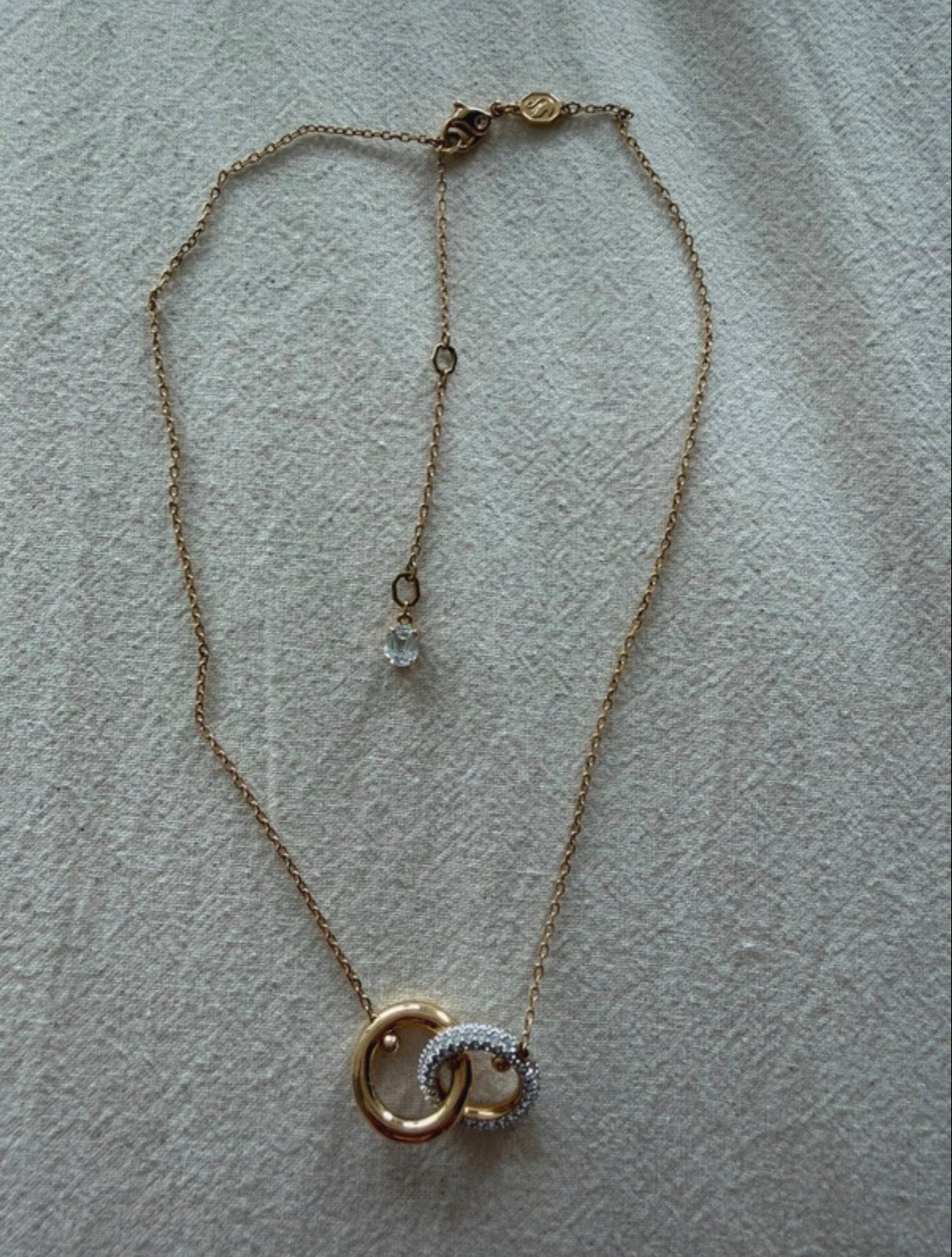 Swarovski collier dextera, Met kristal, Overige materialen, Ophalen of Verzenden, Zo goed als nieuw