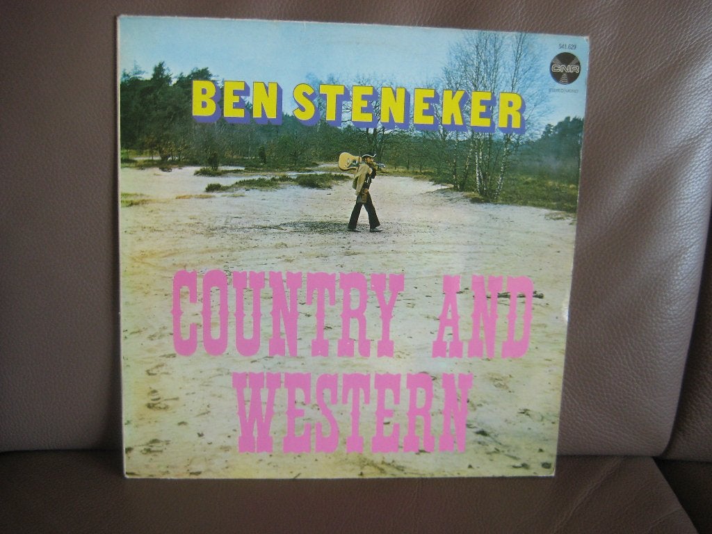 Ben Steneker With The Lowland Singers  – Country And, LP, Ophalen of Verzenden, Zo goed als nieuw, Country