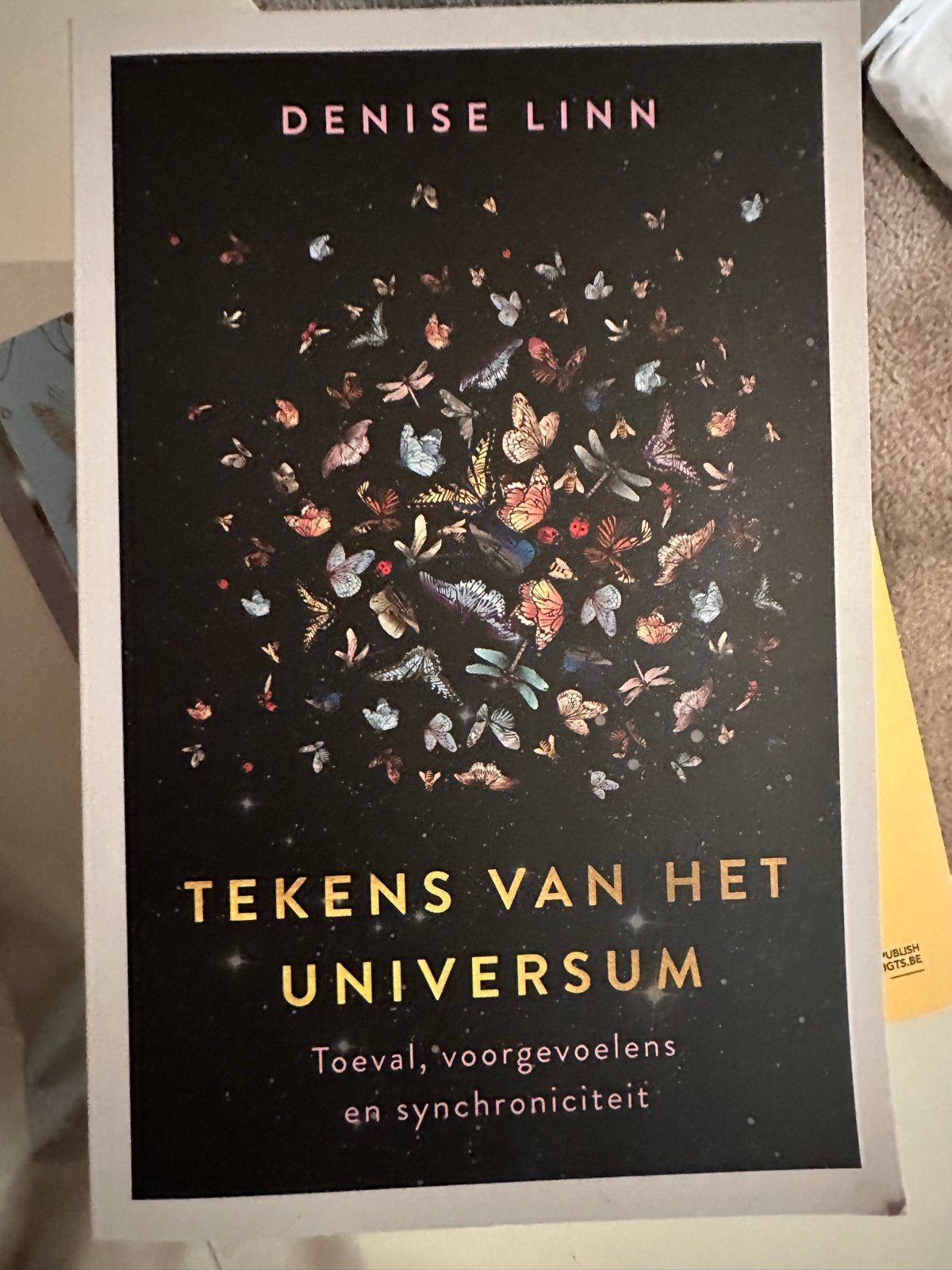 Tekens van het Universum - Denise Linn, Ophalen of Verzenden, Zo goed als nieuw, Spiritualiteit algemeen, Achtergrond en Informatie