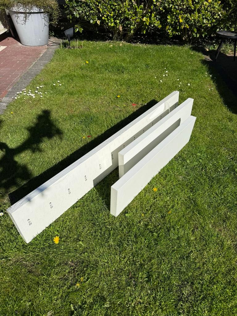 Mooie set van 3 wandplanken Ikea, Doe-het-zelf en Verbouw, Hout en Planken, Ophalen, 25 tot 50 mm, Nieuw, Plank