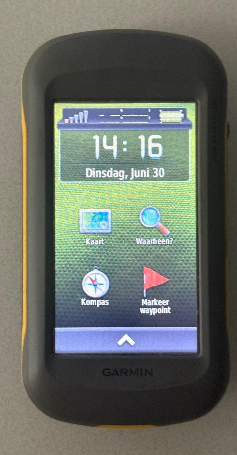 Garmin Montana 600,  CityNavigator, autohouder, fietshouder,, Ophalen, Gebruikt
