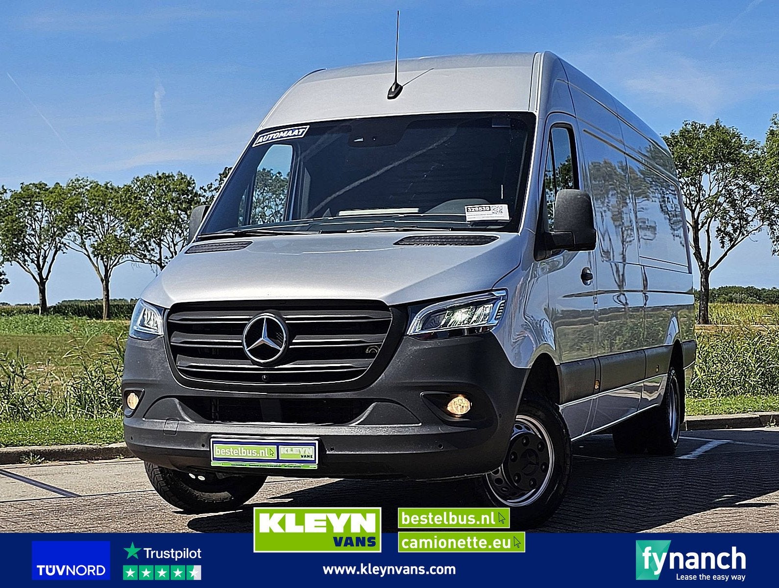 MERCEDES-BENZ SPRINTER 519 l3h2 dubbellucht led, Auto's, Automaat, Gebruikt, Euro 6, 190 pk