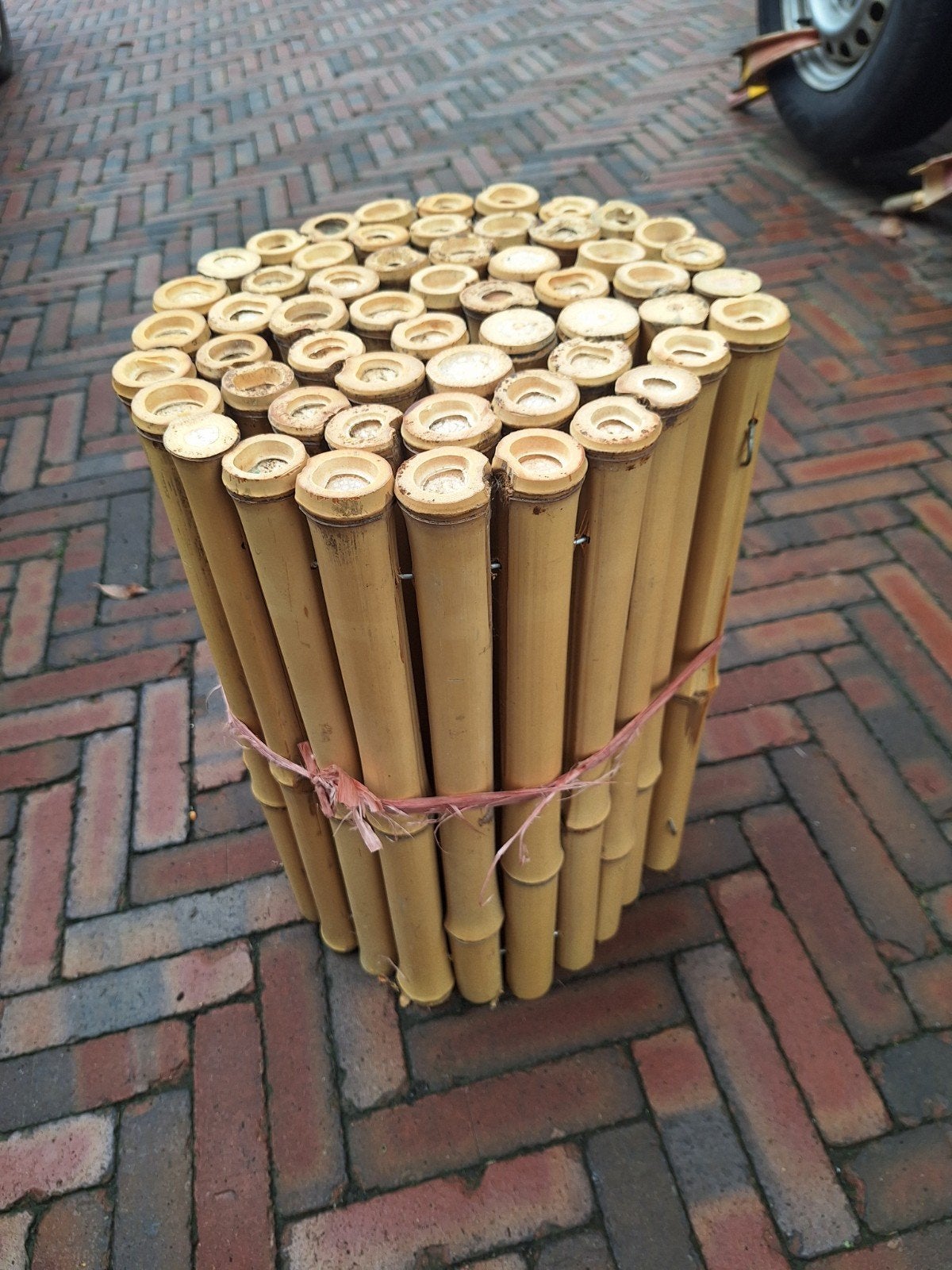 Bamboe rol 45 cm hoog 10 stuks, Ophalen, Overige materialen, 25 tot 50 cm, 25 cm of meer