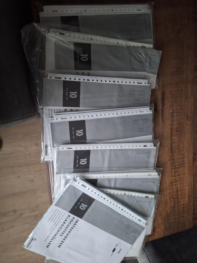 80 insteek hoezen voor oa foto's, nieuw, Audio, Tv en Foto, Fotoalbums en Accessoires, Ophalen of Verzenden, Nieuw, Fotoalbum-accessoire