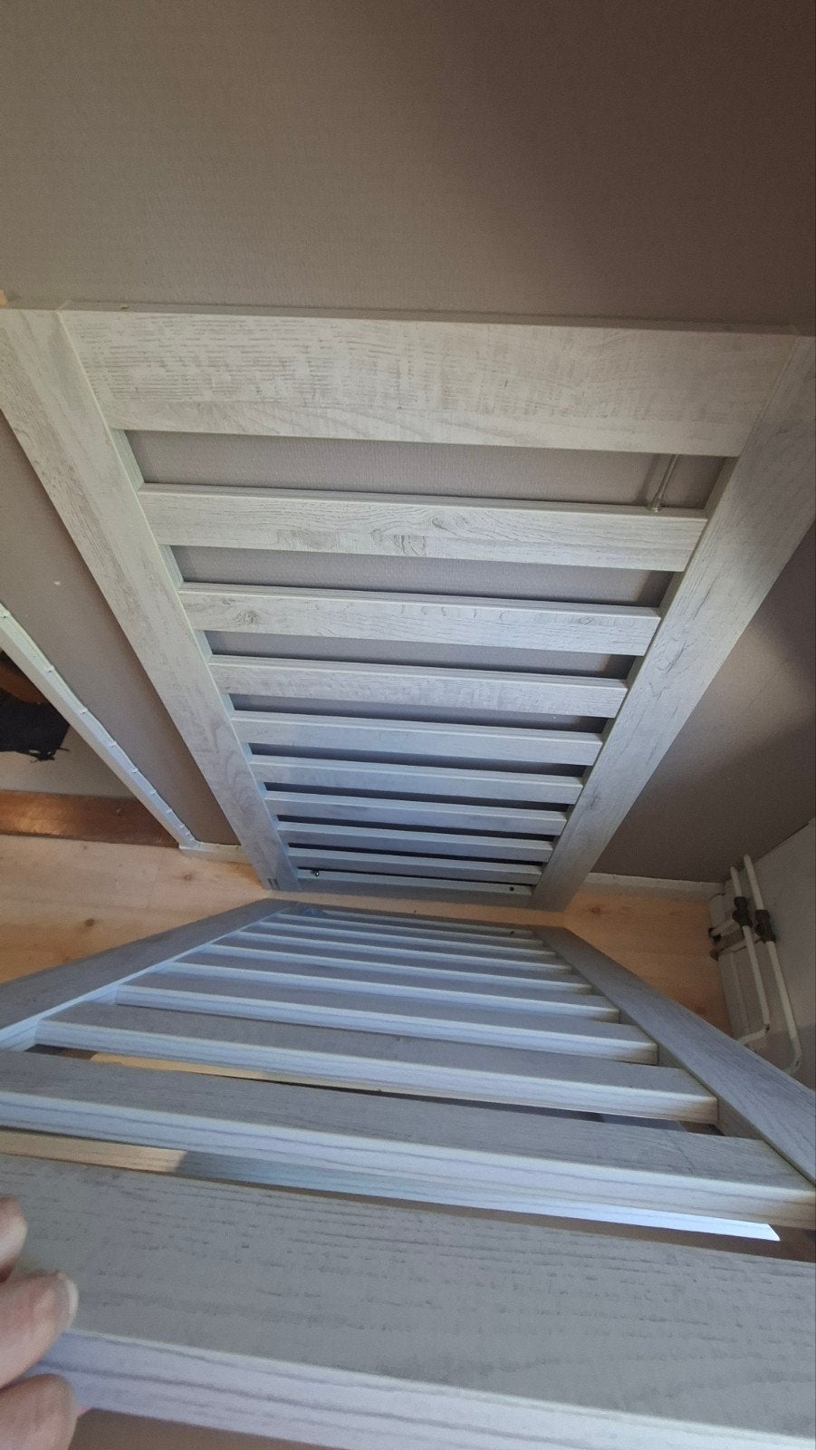 ledikant met Lattenbodem met ombouw - Zo goed als nieuw, Ophalen, 90 cm, Zo goed als nieuw, 200 cm