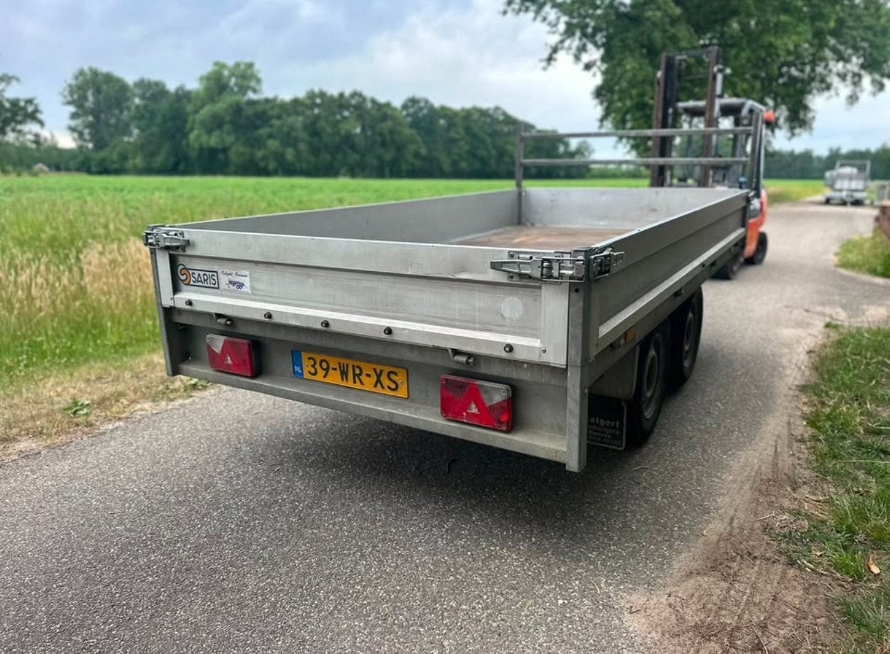 Grote saris  Plateau aanhanger !!!, Ophalen of Verzenden, Zo goed als nieuw