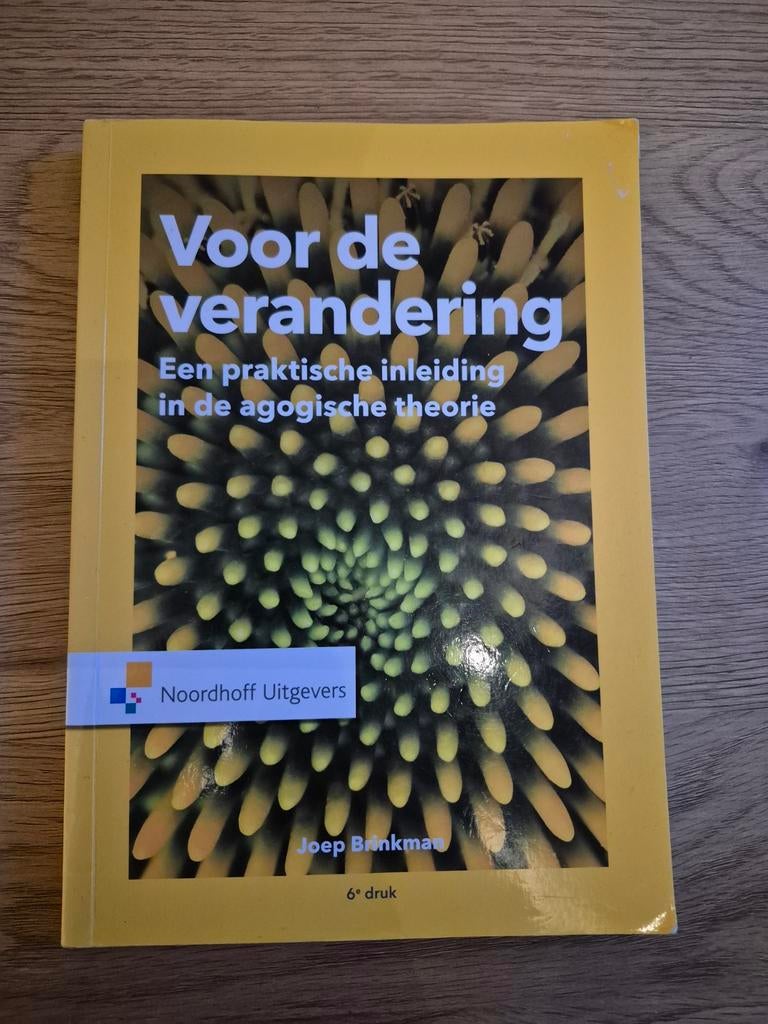 Voor de verandering - Joep Brinkman (6e druk), Boeken, Ophalen of Verzenden, Beta, Zo goed als nieuw, HBO