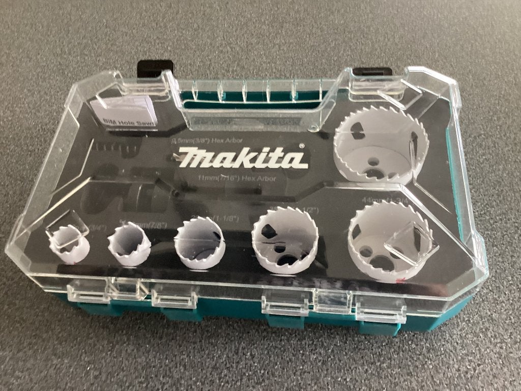 NIEUW : Makita 10 delige set Gatenzagen met Schroefdraad, Ophalen of Verzenden, Nieuw, Overige typen