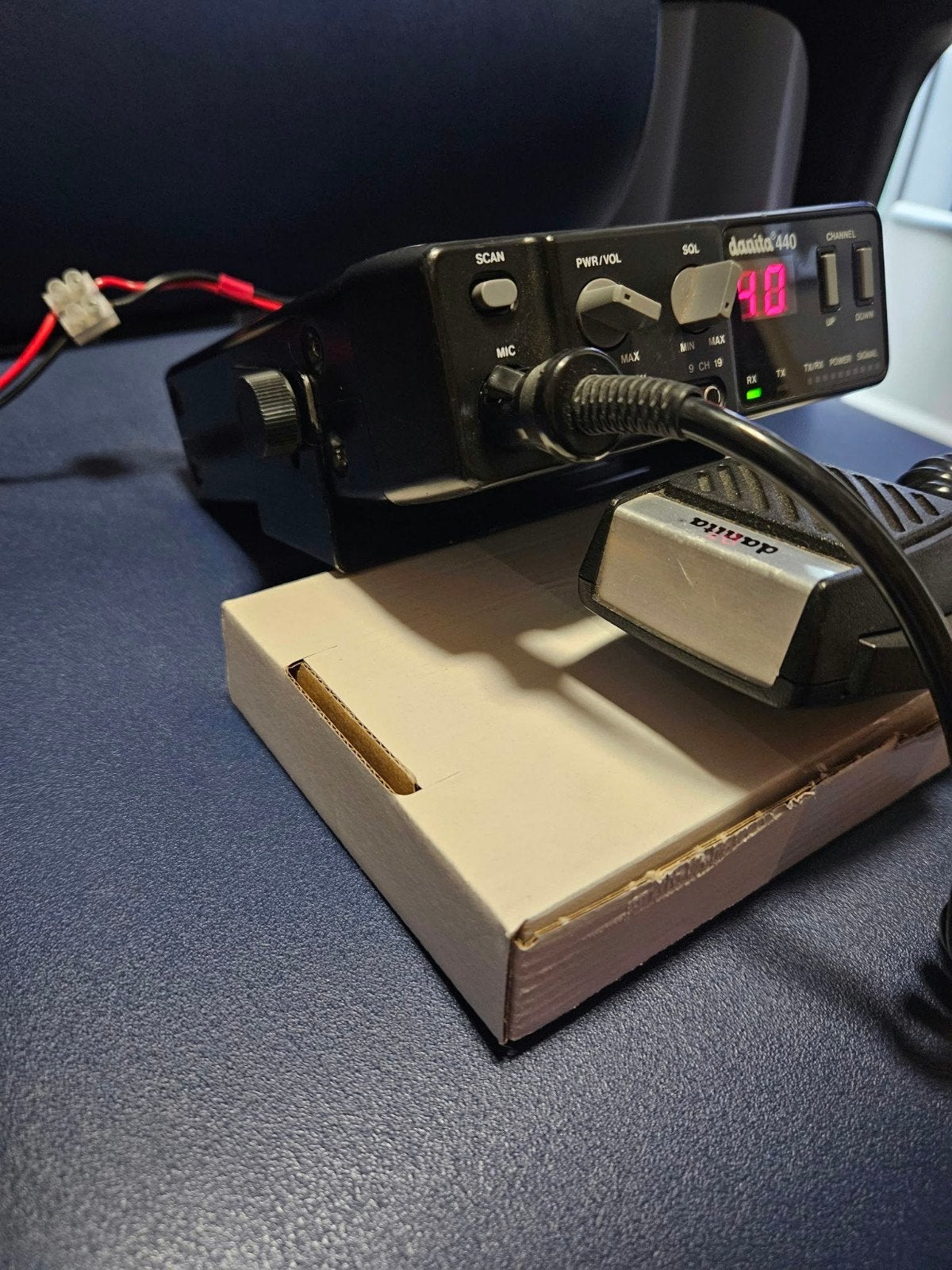 Danita 440 CB-radio met microfoon, Ophalen of Verzenden