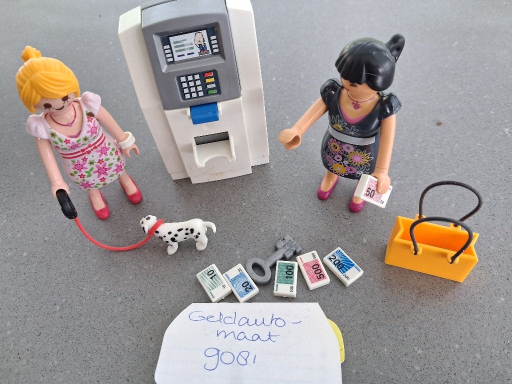 Playmobil 9081 Geldautomaat, Kinderen en Baby's, Speelgoed | Playmobil, Ophalen, Zo goed als nieuw