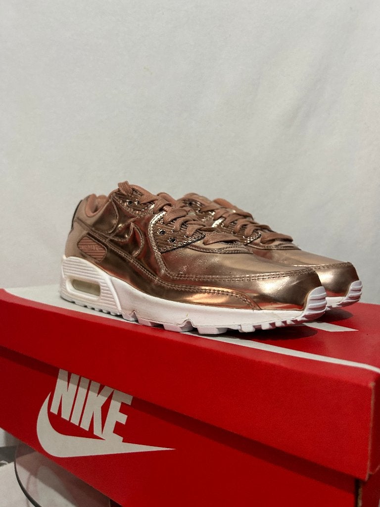 ALS NIEUW! Maat 42 - Nike Air Max 90 Metallic Rose Gold, Verzenden, Nike, Nike, Nike