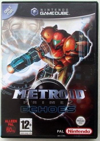 Nintendo Game Cube - Metroid Prime 2 Echoes, Spelcomputers en Games, Avontuur en Actie, 1 speler, Ophalen of Verzenden, Zo goed als nieuw