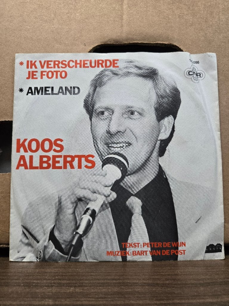 Koos Alberts - Ik verscheurde je foto, 7 inch, Ophalen of Verzenden, Zo goed als nieuw, Fotohoes
