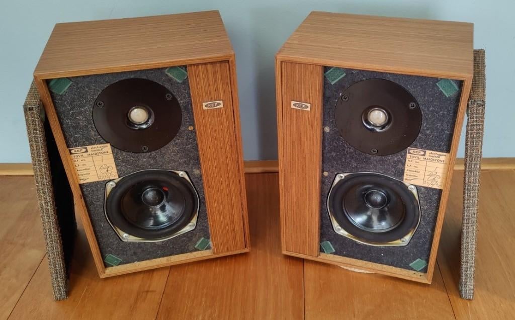 KEF Cresta mk 1 luidsprekers, Overige merken, Gebruikt, Ophalen of Verzenden, Minder dan 60 watt