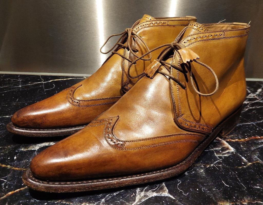 Harris halfhoge herenschoenen maat 8, Kleding | Heren, Schoenen, Harris, Bruin, Boots, Ophalen of Verzenden