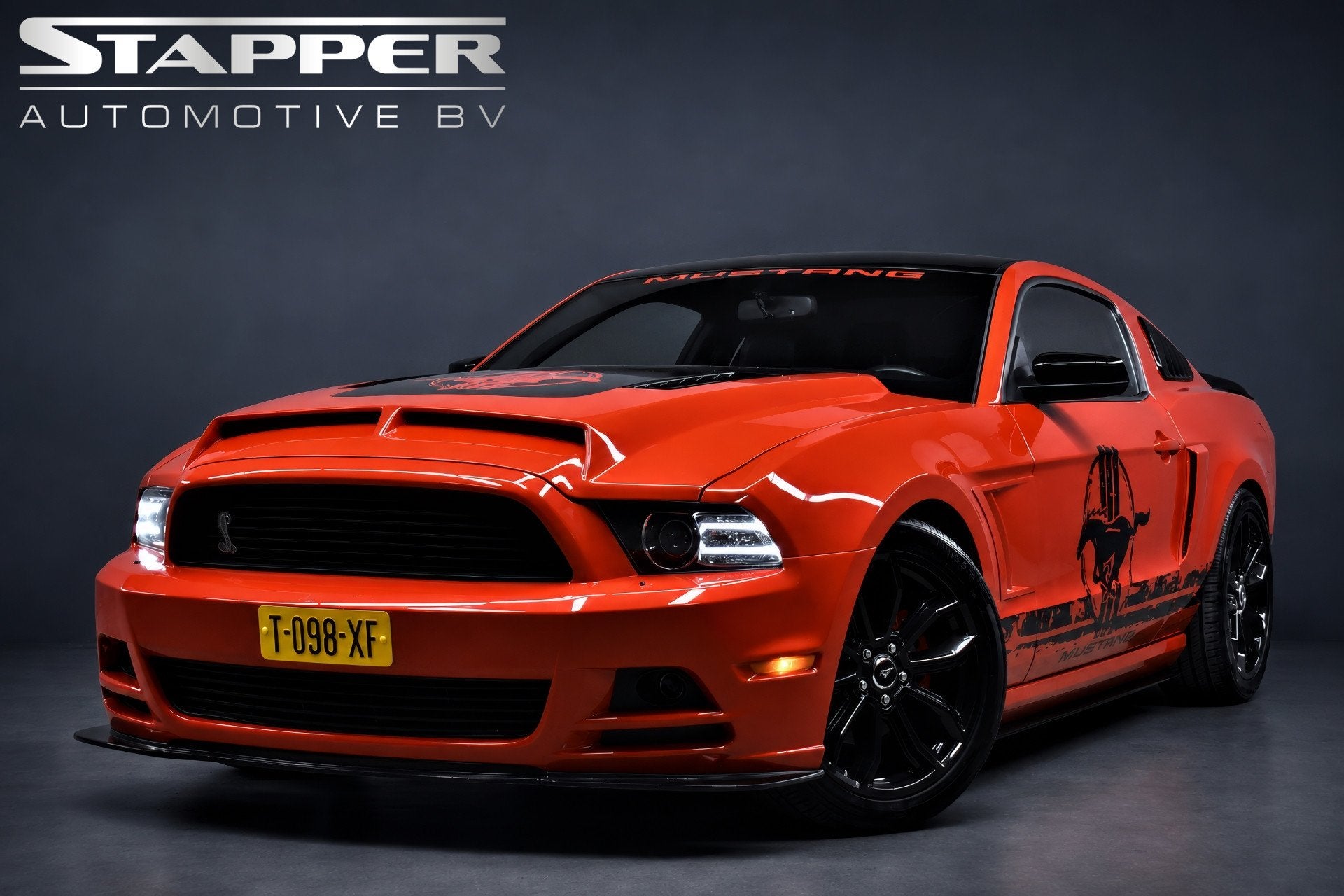 Ford Mustang 3.7 V6 309pk Automaat Xenon/Led/Leer/Airco/Blue, Auto's, Automaat, Achterwielaandrijving, Gebruikt, 3726 cc