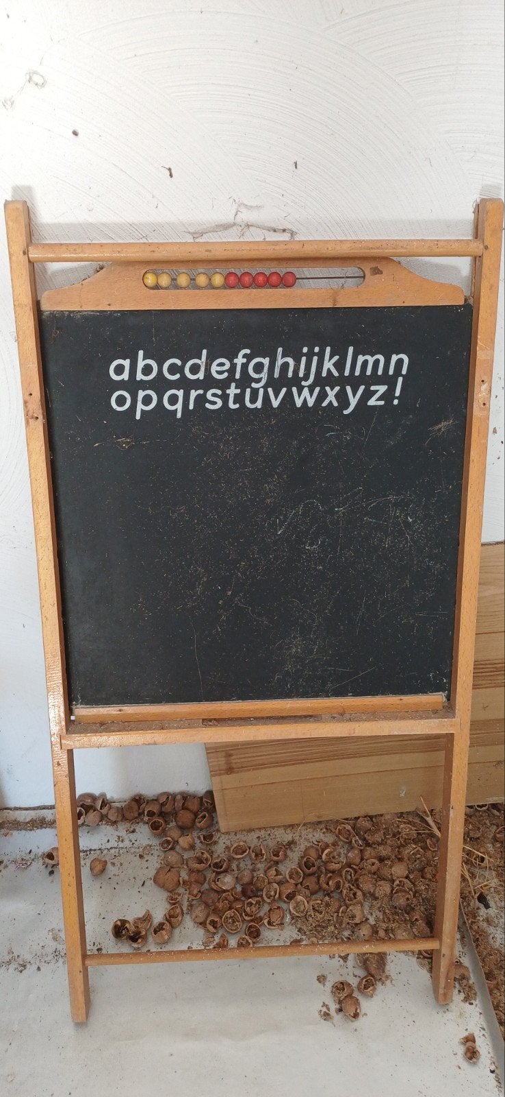 gratis schoolbord, Ophalen of Verzenden, Gebruikt, Krijtbord