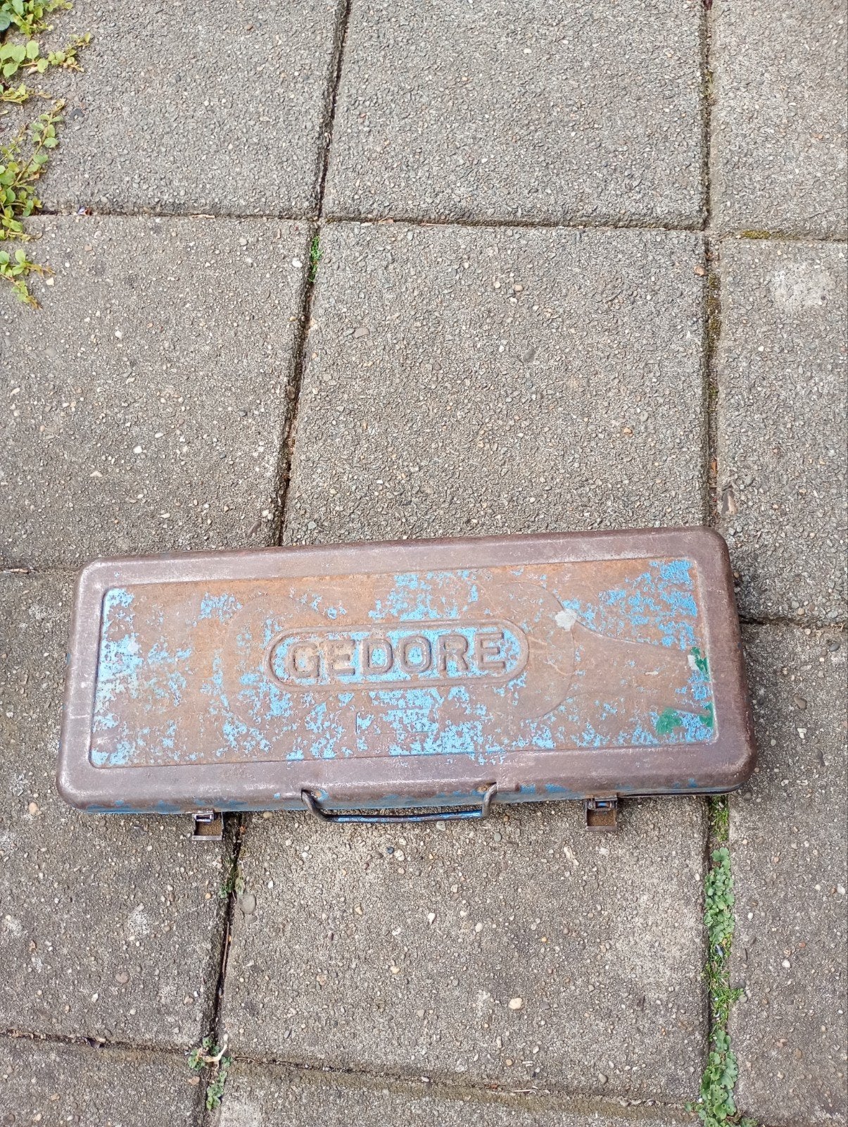 Doppendoos  Gedore 25dlg professioneel., Ophalen, Gebruikt