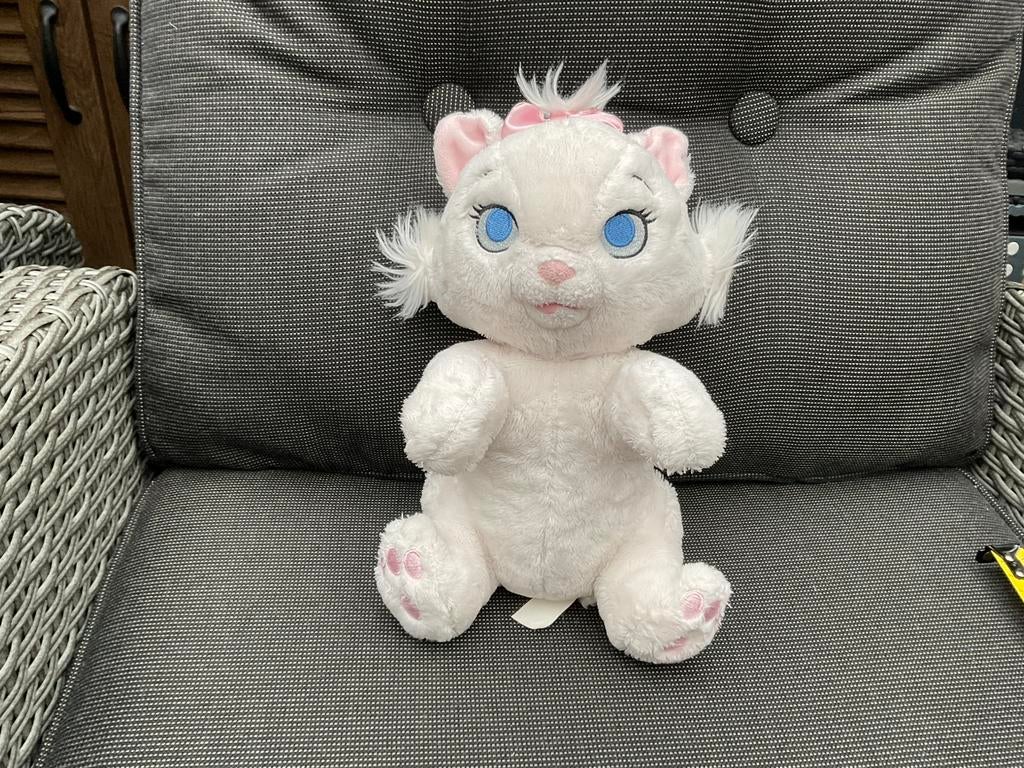 Nieuwe zgan Disney Babies Marie Aristocats knuffel 25cm, Verzamelen, Disney, Ophalen, Overige figuren, Nieuw, Knuffel