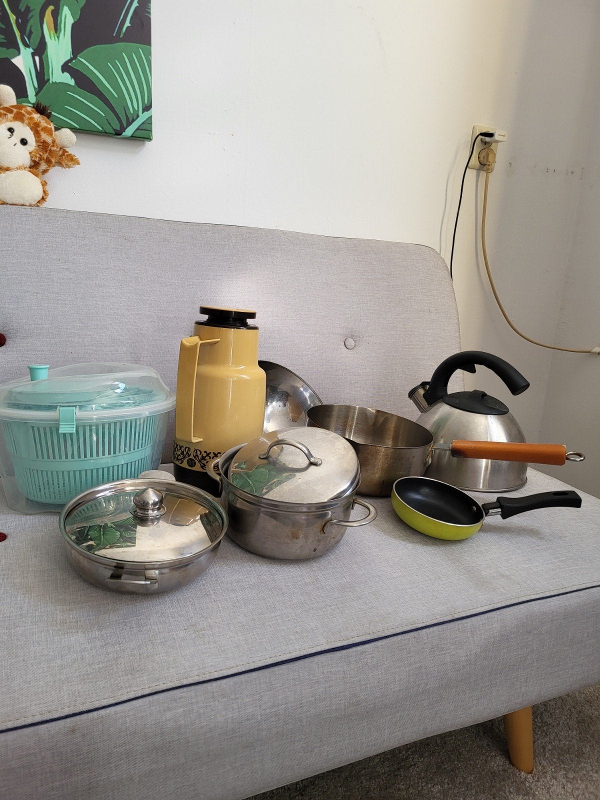 Keuken accessories, Ophalen