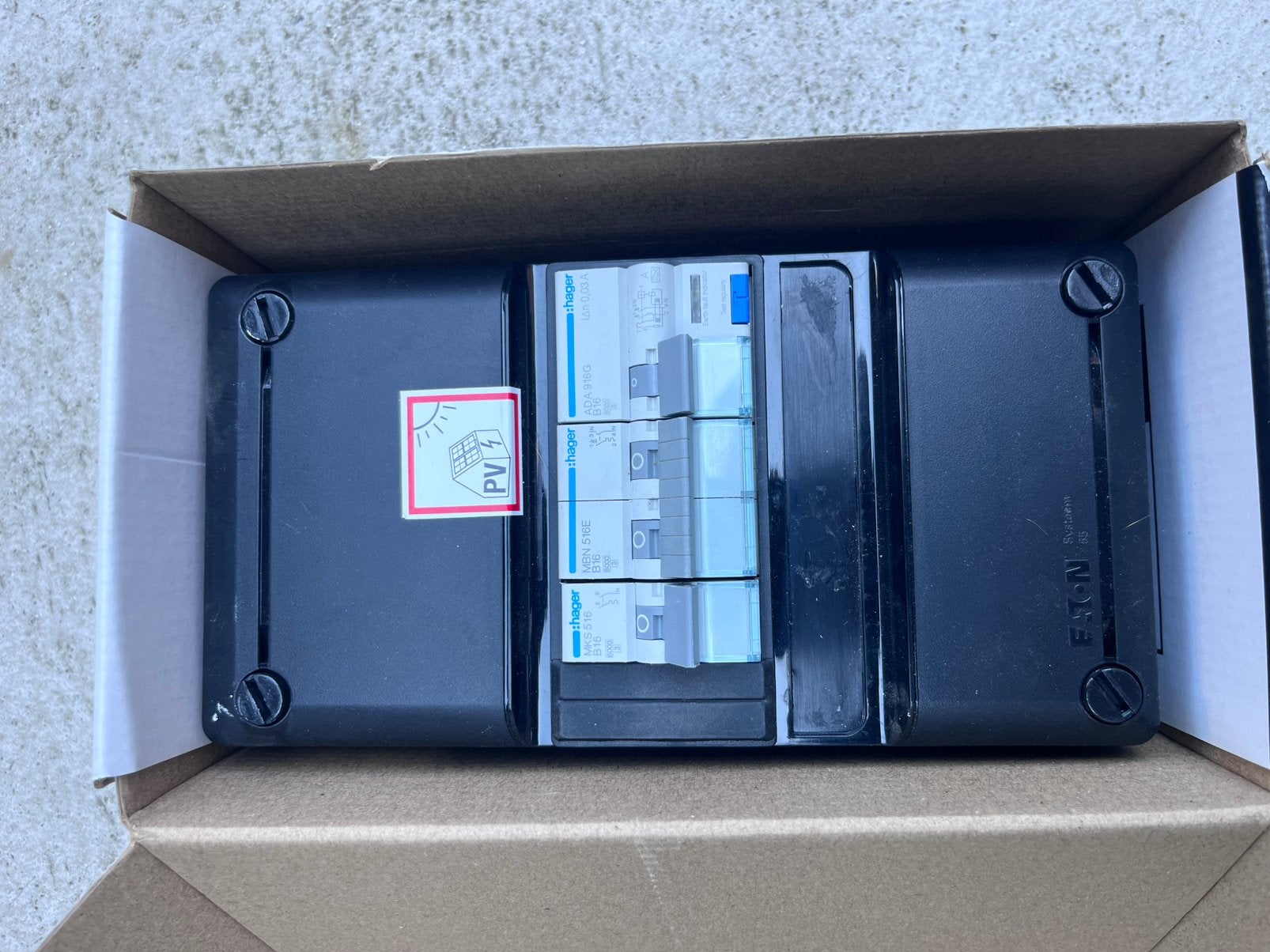 Te koop: groepen kast., Ophalen of Verzenden, Gebruikt, Eaton, Groepenkast