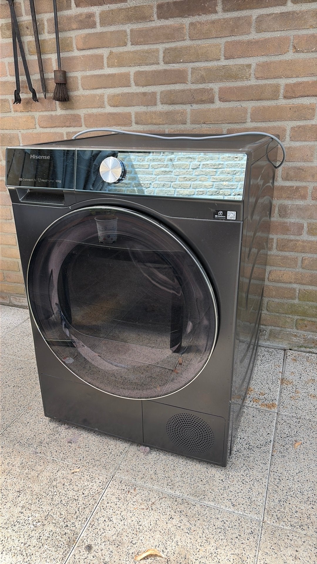 Hisence warmtepomp droger.  maakt een geluid, Witgoed en Apparatuur, Ophalen, 6 tot 8 kg, Overige typen, Zo goed als nieuw