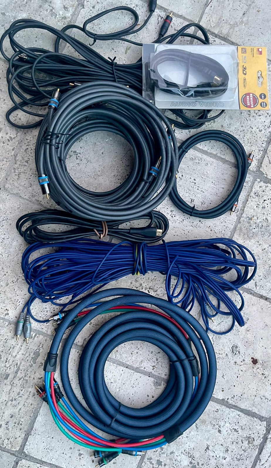 Hifi hoge qualiteit audio video kabels, Ophalen of Verzenden, Zo goed als nieuw, Apparatuur