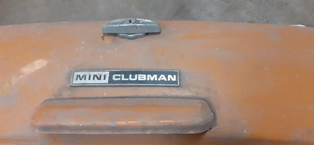 Kofferdeksel  en grill van Mini Clubman, Ophalen, Gebruikt, Achterklep, Mini