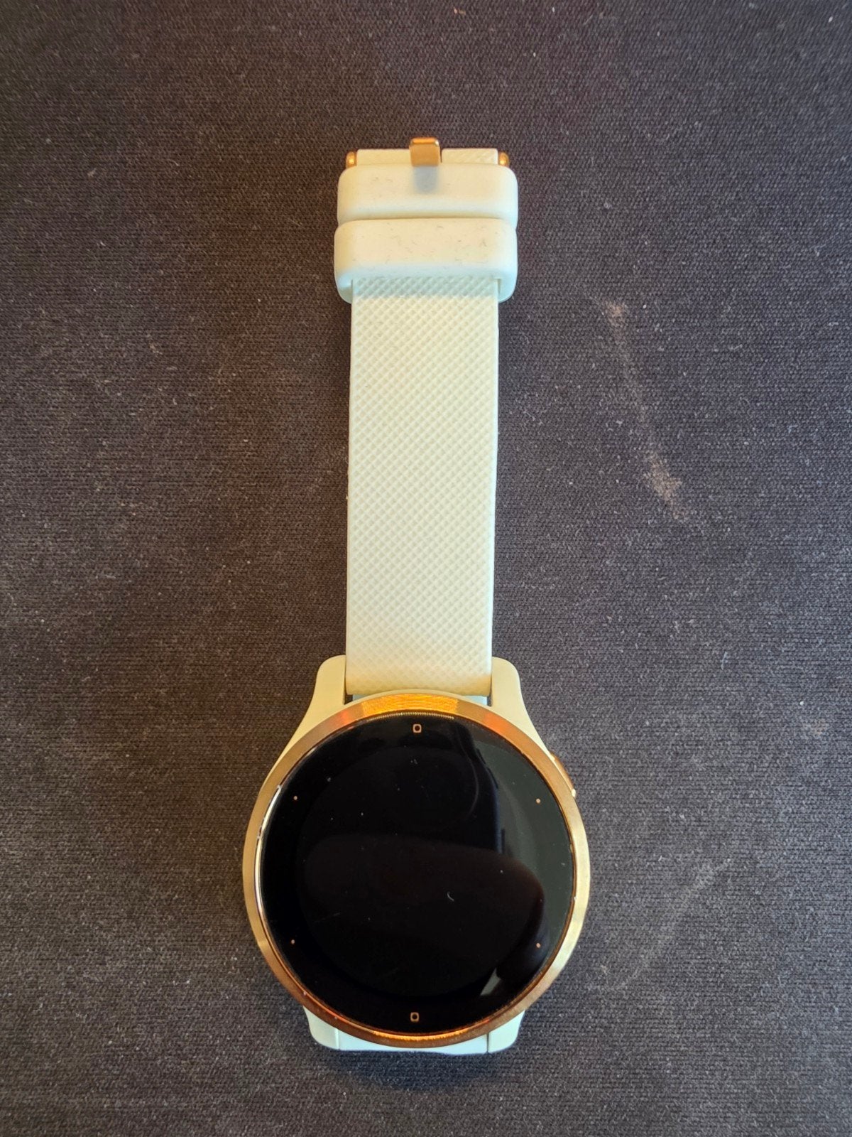 Garmin Venu 2S 40mm - Lichtgoud met Lichtbeige bandje, Wit, Garmin, GPS, Ophalen of Verzenden