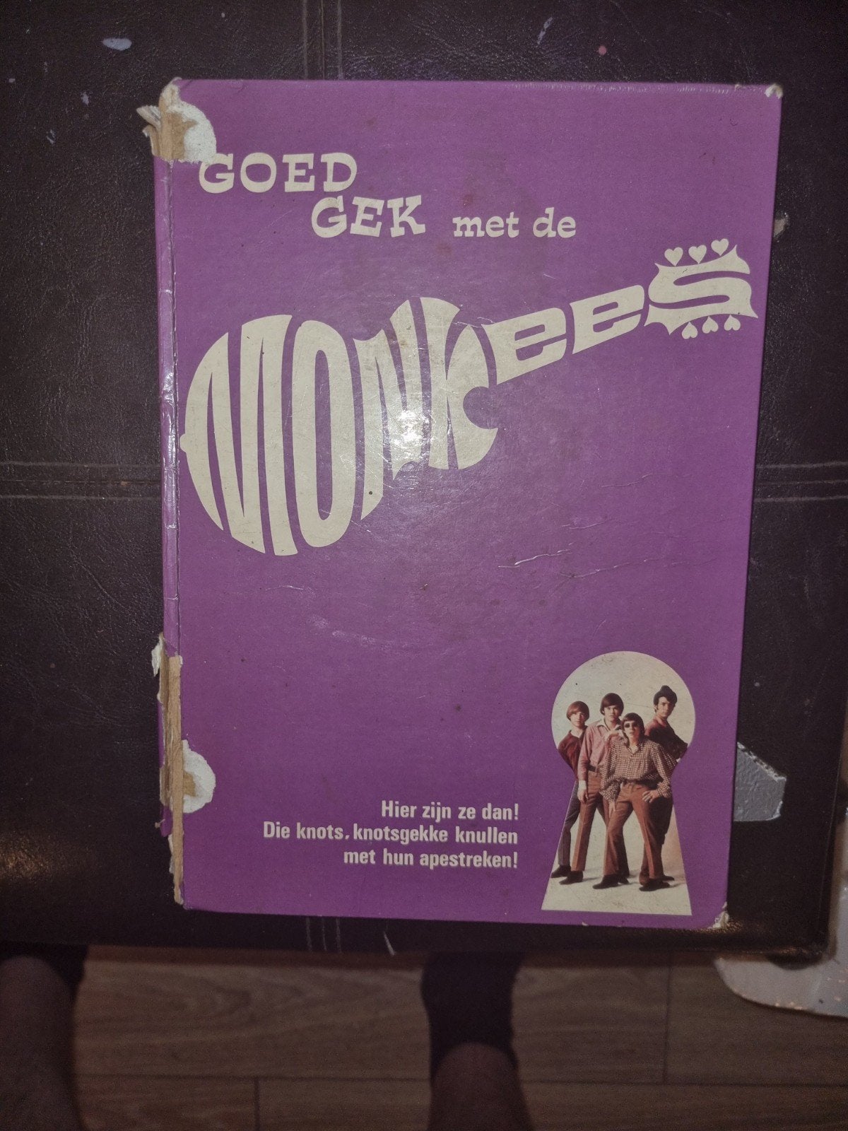 Goed Gek met de Monkees - Vintage Boek, Eén stripboek, Ophalen of Verzenden, Gelezen, Onbekend