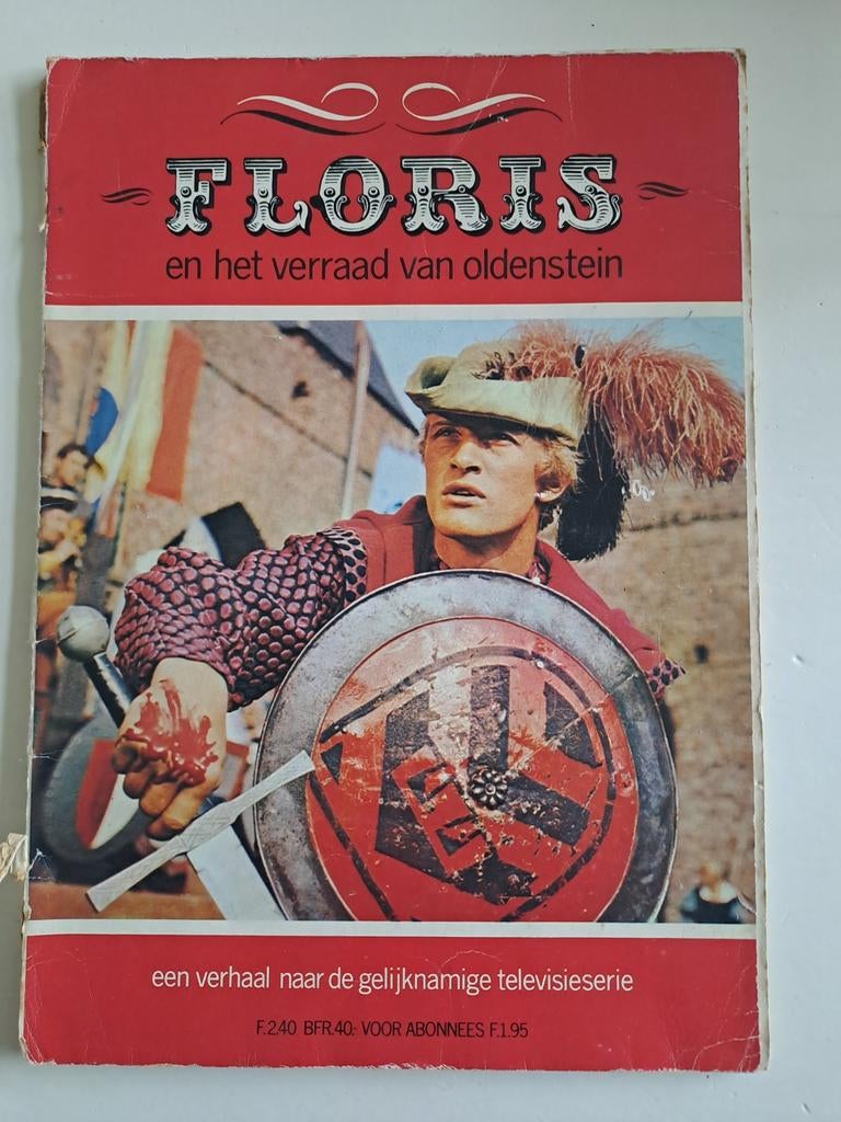Floris en het verraad van Oldenstein - Boek naar tv-serie, Boeken, Ophalen of Verzenden
