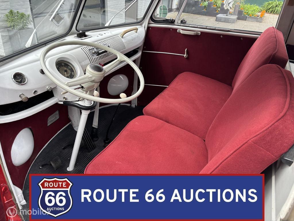 Volkswagen Type 2 T1 Bus | 1967 | Route 66 Auctions, Auto's, Overige carrosserieën, Volkswagen, Zwart, Bedrijf