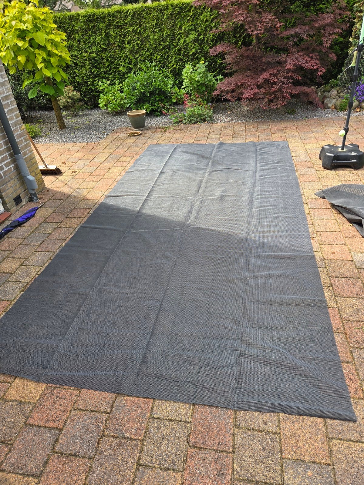 Tent tapijt vloer tapijt caravan tent 220 x 430, Ophalen of Verzenden, Zo goed als nieuw