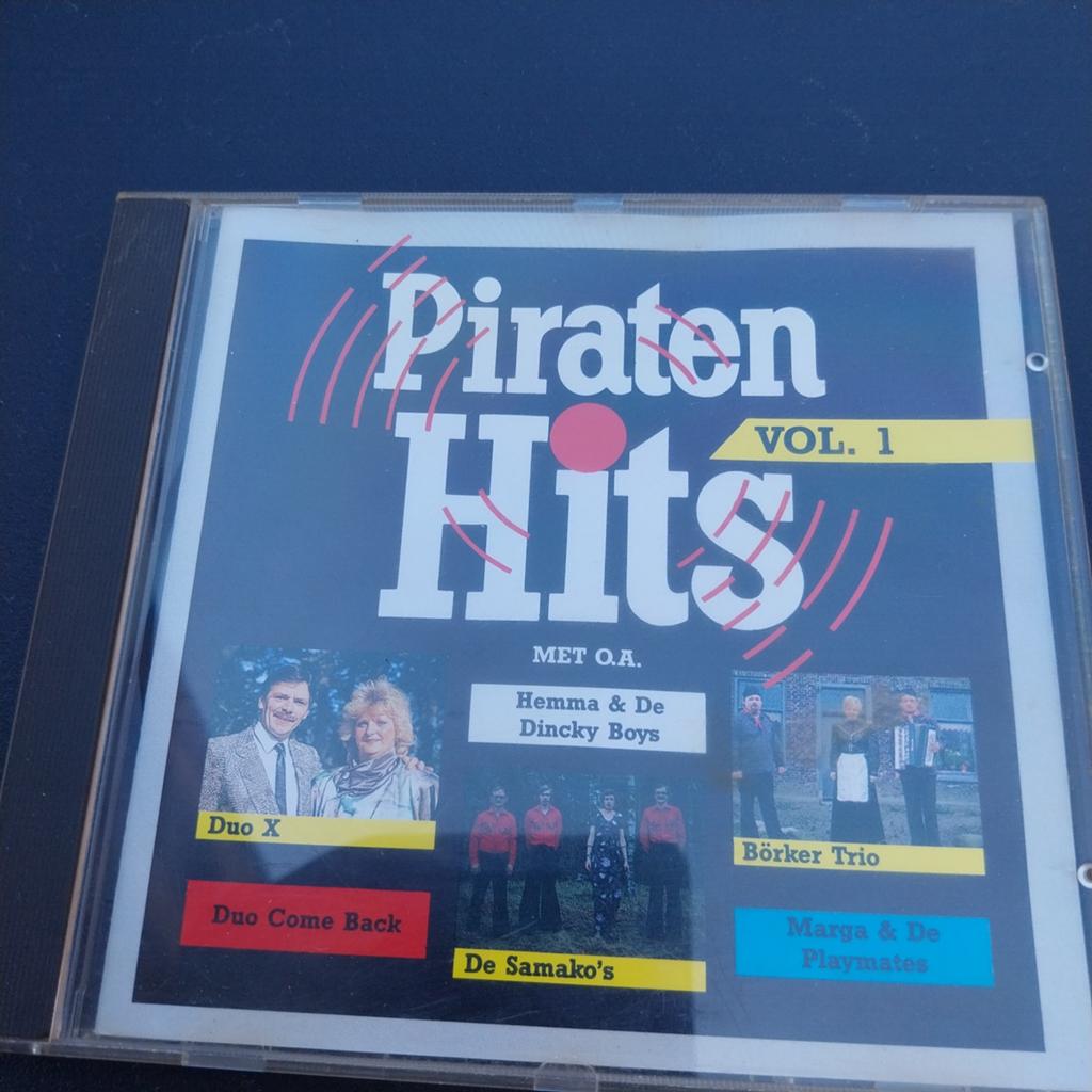 Piraten Hits Vol. 1 CD - Diverse Artiesten, Cd's en Dvd's, Cd's | Nederlandstalig, Gebruikt, Levenslied of Smartlap, Ophalen of Verzenden
