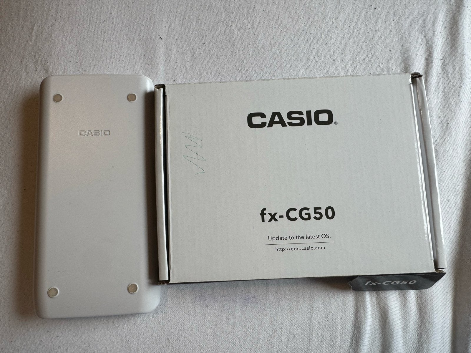 Grafische rekenmachine Casio fx-CG50, Ophalen of Verzenden, Grafische rekenmachine, Zo goed als nieuw