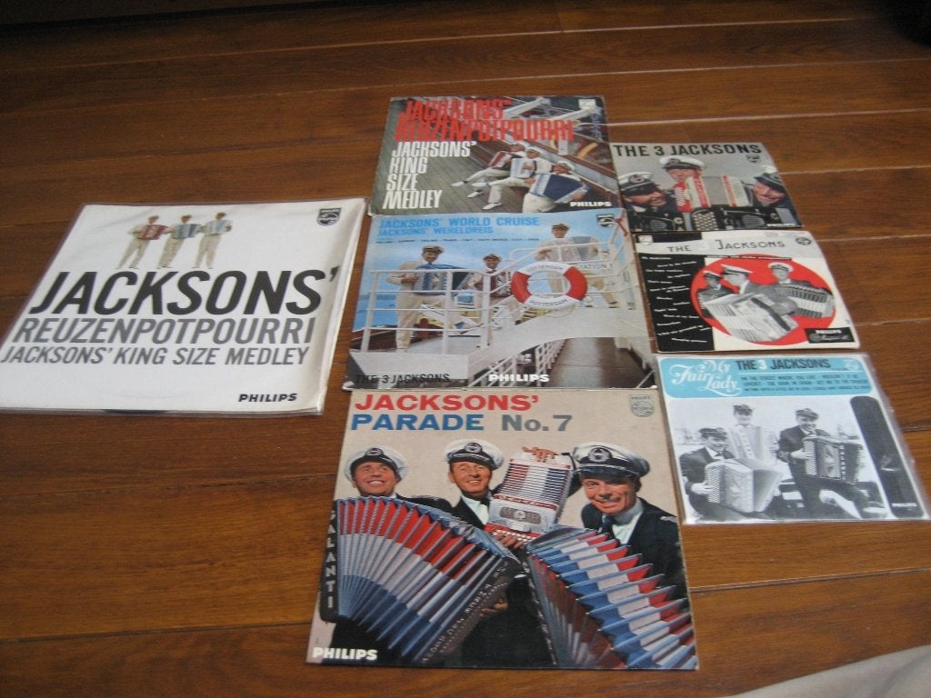 60s the jacksons accordeon, Cd's en Dvd's, Vinyl | Overige Vinyl, Ophalen of Verzenden, 1960 - 1969, Gebruikt, Overige formaten
