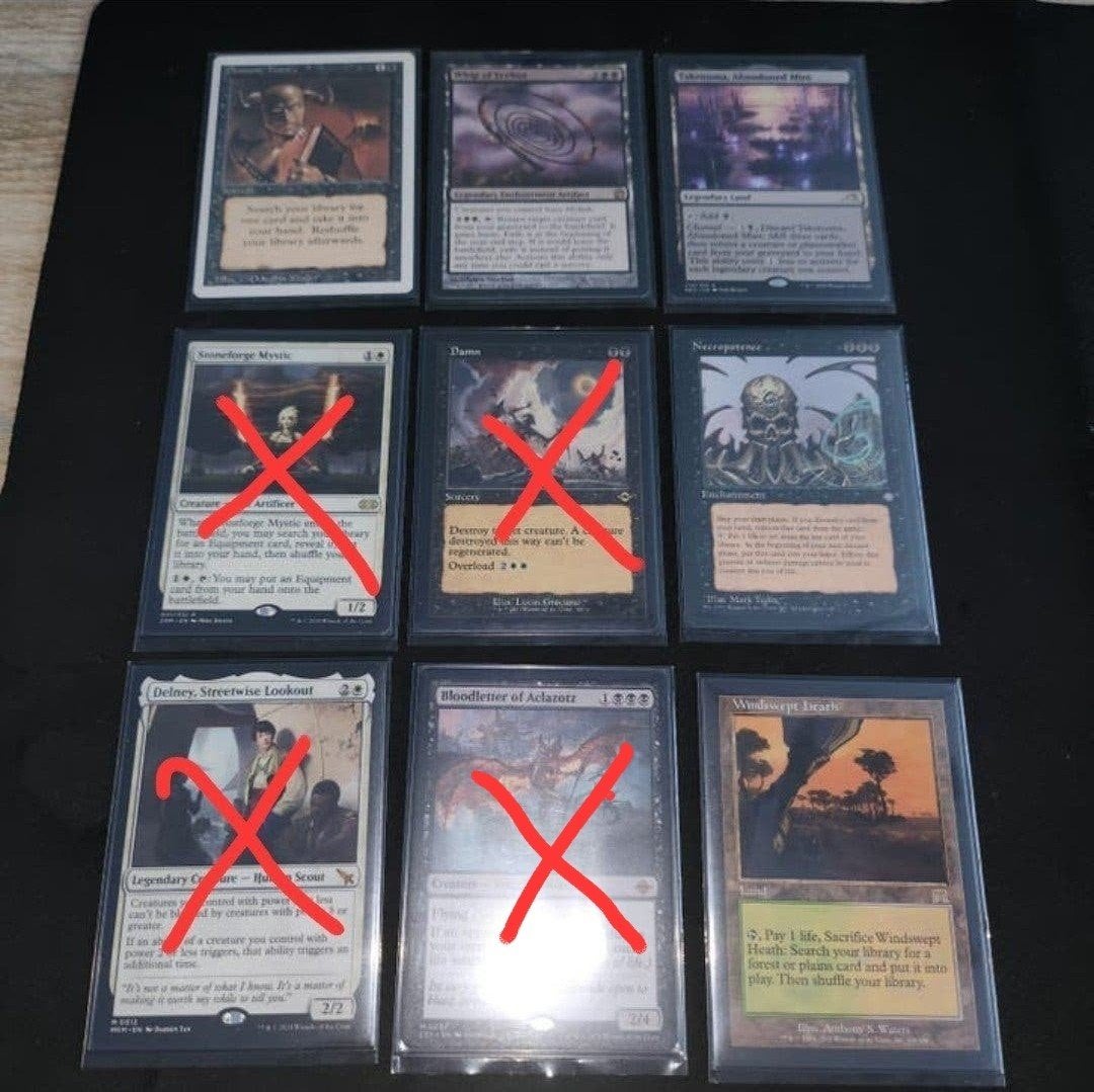 Orcish Bowmasters Silver Foil en meer, Ophalen of Verzenden, Zo goed als nieuw, Meerdere kaarten, Foil