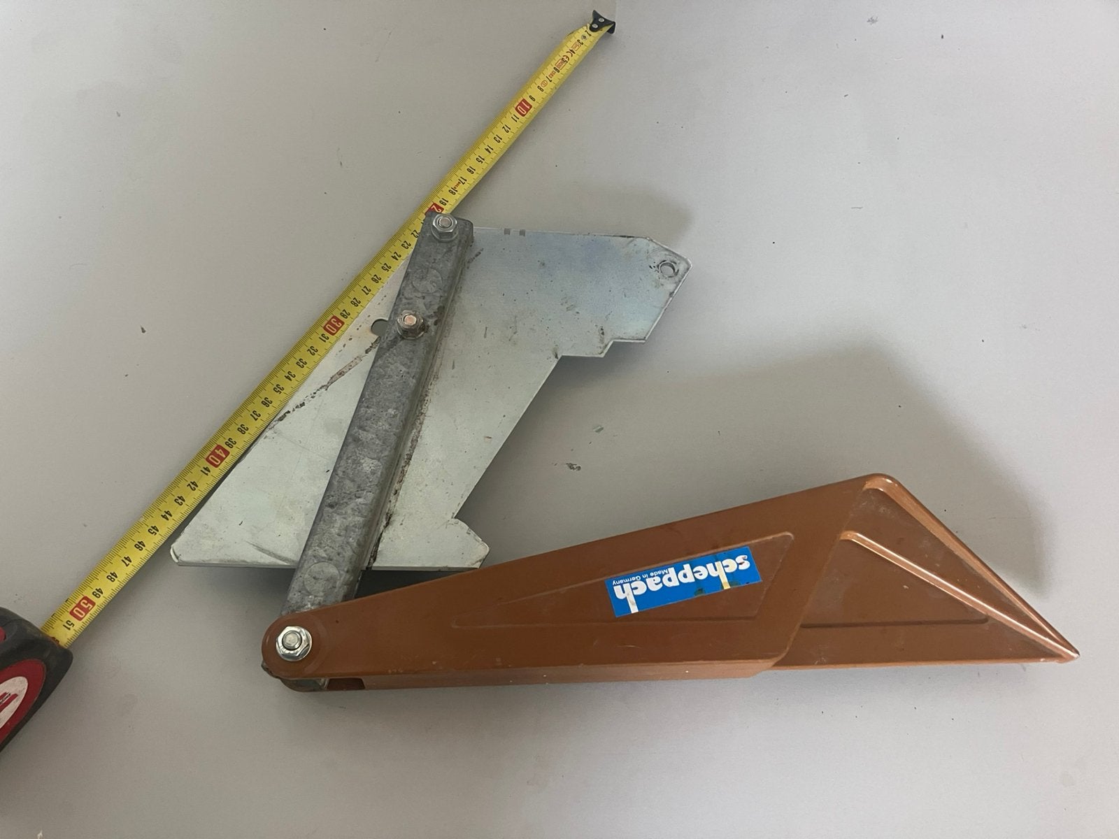 Scheppach spouwmes voor zaagtafel, Doe-het-zelf en Verbouw, Ophalen of Verzenden, Zo goed als nieuw