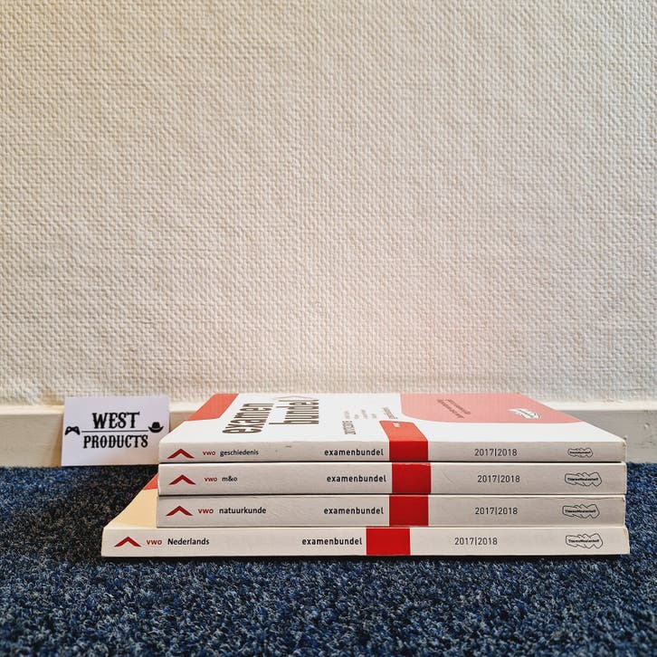 4x Examenbundel 2017/2018/2019 (VWO)